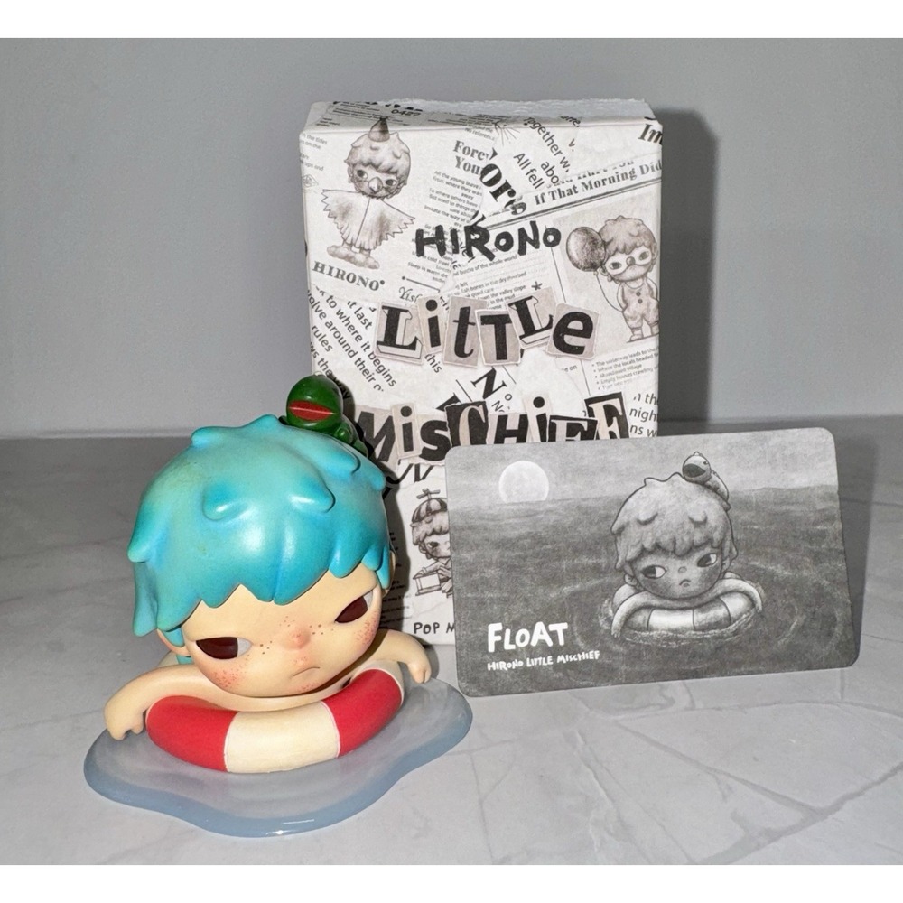 POP MART x HIRONO Little Mischef Floating Float Mini Figure Art Toy Figurine